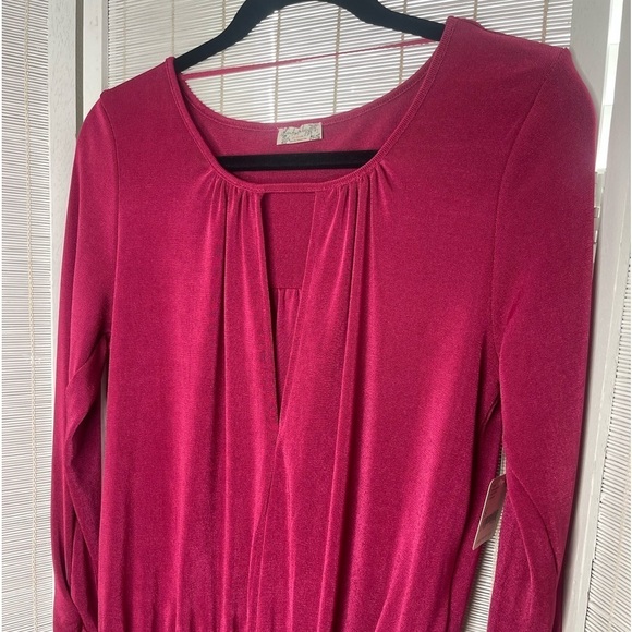 Free People Kaya Bodysuit Pink Size S New with Tags - Picture 2 of 9